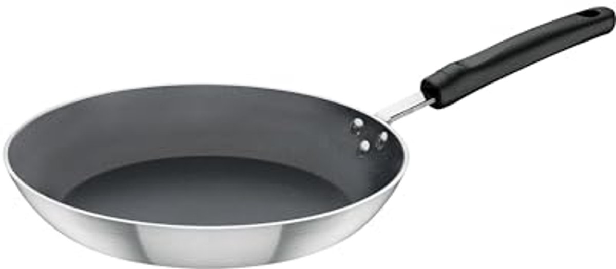 Professionele aluminium koekenpan 24 cm - Antiaanbaklaag en hoge krasbestendigheid