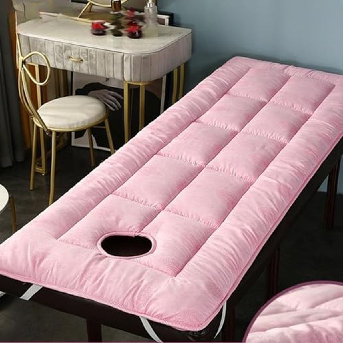 Image of Ademend en zacht katoenen matrasbeschermer 70 x 190 cm voor ultiem comfort