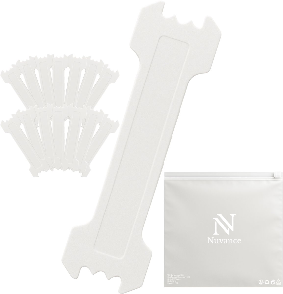 Nuvance Neusstrips 100 Stuks - Neuspleisters - Transparant - Anti Snurk Pleisters - Neusspreider - Snurken - Betere ademhaling