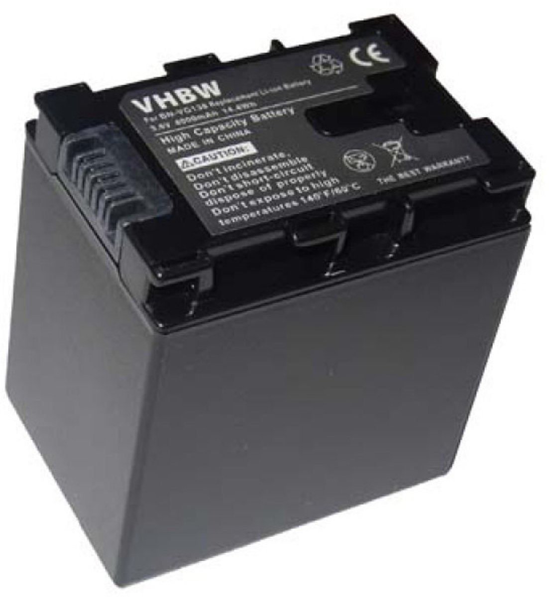 Camera accu compatibel met JVC BN-VG138 / 4000 mAh