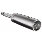 Adaptateur XLR (m) - Jack 6,35 mm stéréo (m)