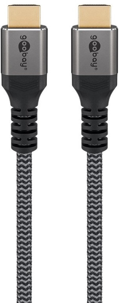 Goobay Premium High-Speed HDMI™-kabel met Ethernet 4K@60Hz - 2 meter