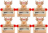 GEAR3000® kerstboom geldhouder - kerstversiering - kerst cadeau - geld houder clip 6 stuks