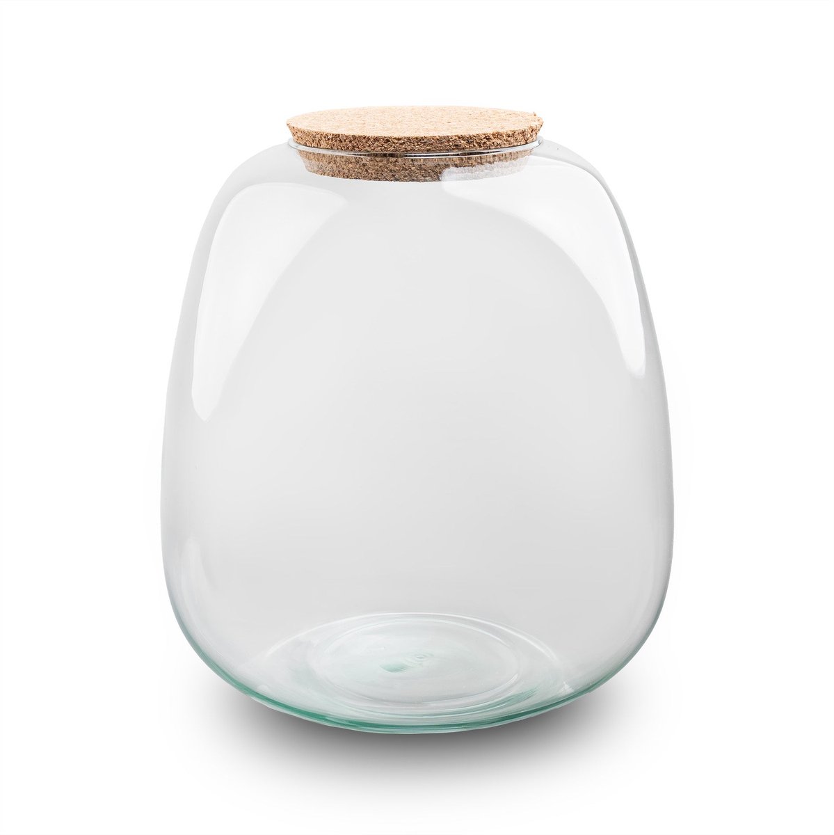 Fles ‘Emma mini’ - Gerecycled glas Ø 19 cm ↑ 20 cm