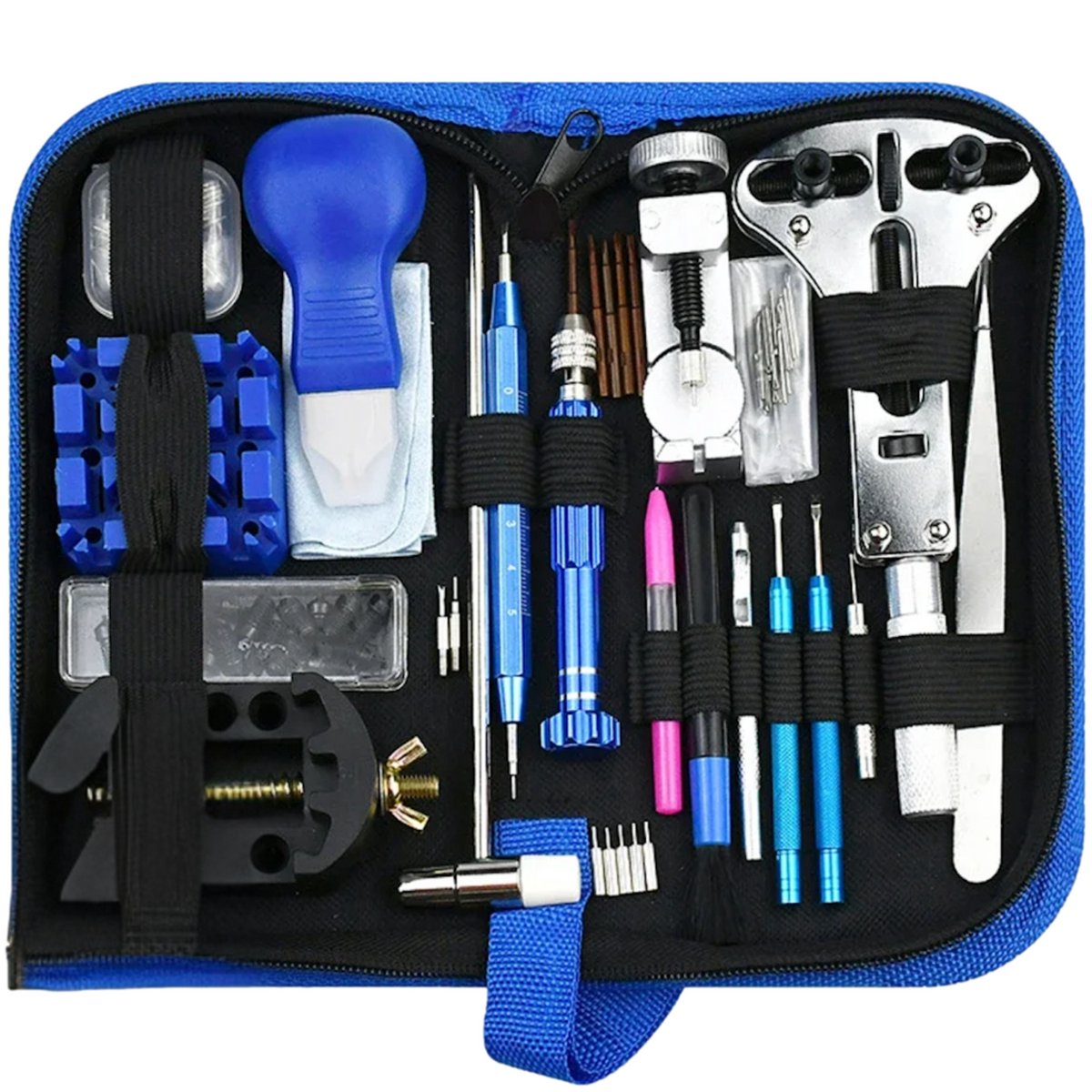 Yilofy 212 Delig Horloge Precisie Reparatie Tool Kit Universeel - Horloge Opener Inkorter en Reparatie Set - Horloge Gereedschap - Horloge Reparatieset - Horloge Reparatie Kit - Horloge Reparatie Gereedschap