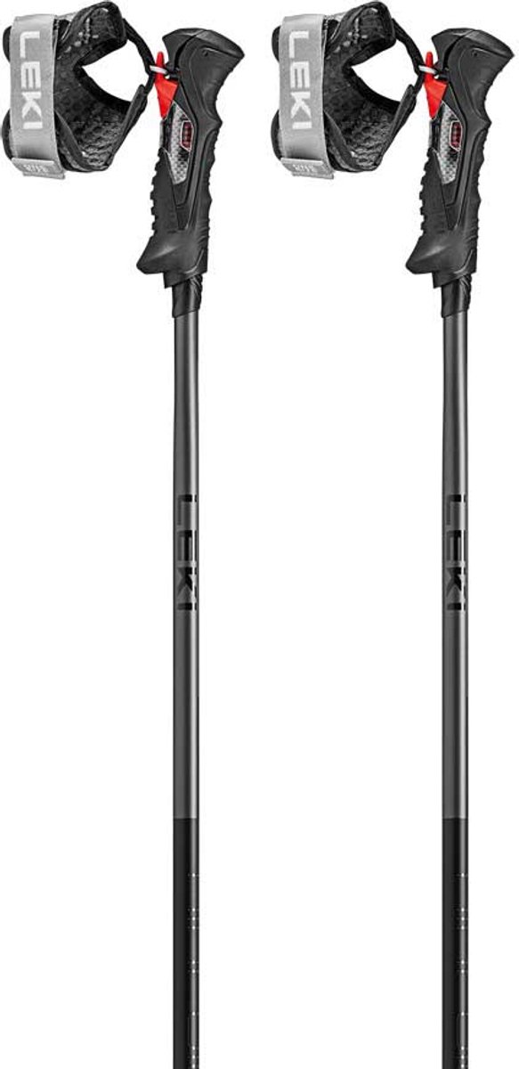 LEKI - airfoil 3d - Skistokken heren - Zwart, wit