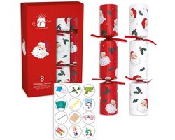 Giftmaker Christmas cracker traditional Santa 8st 12inch