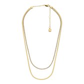 FOSSIL ELLIS Dames Collier - Goudkleurig