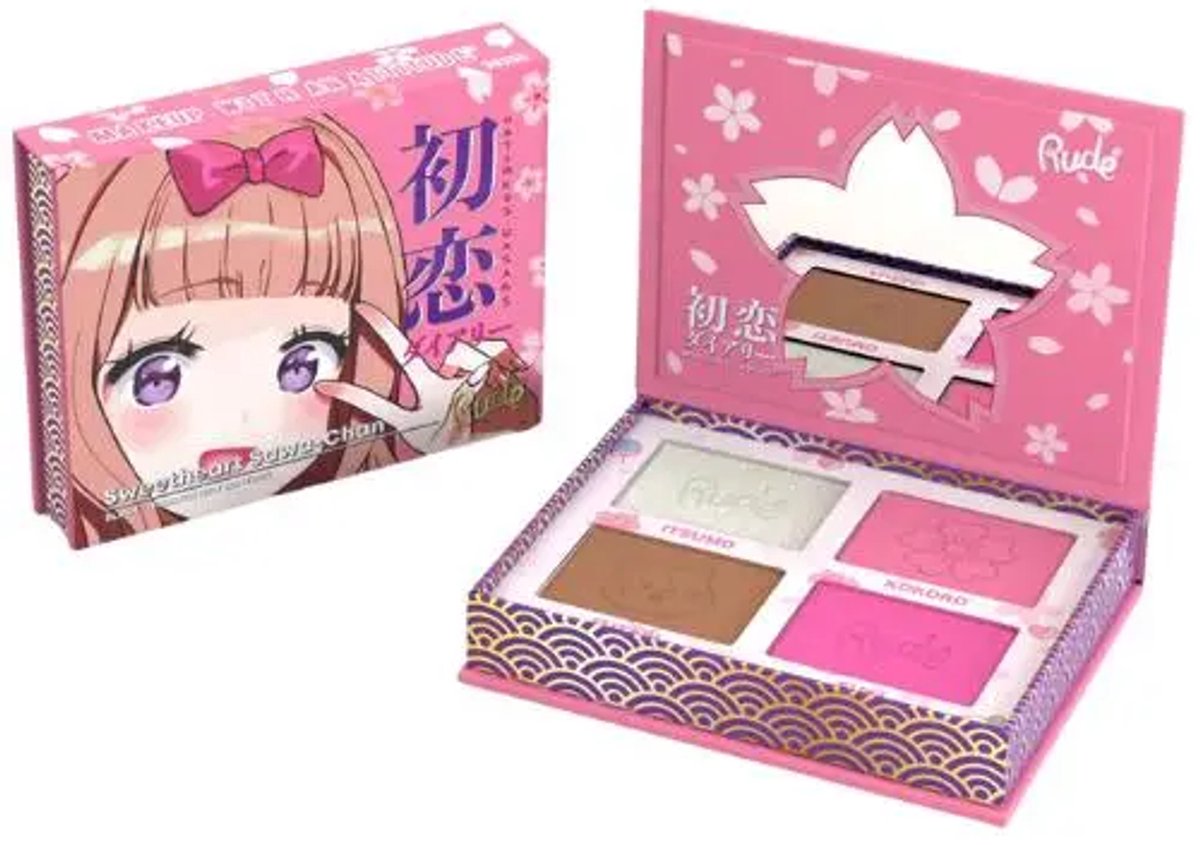 Rude Cosmetics Manga Contourkit Sweetheart Sawa-Chan