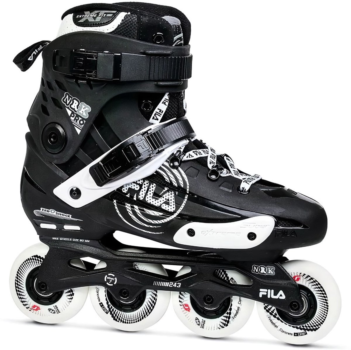 Fila NRK Inlineskates Unisex Zwart