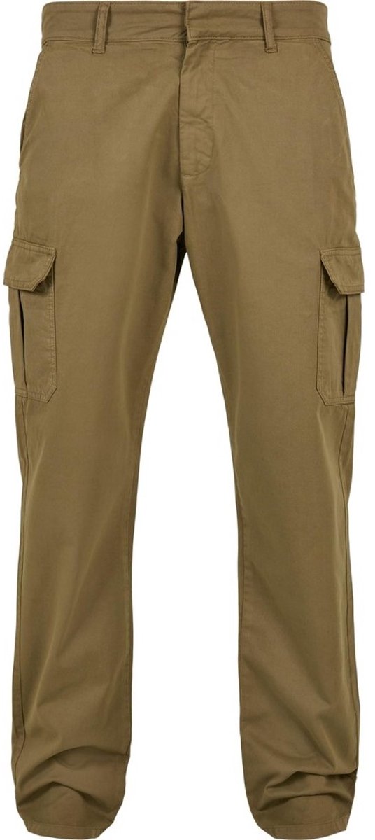 Urban Classics Straight Leg Cargobroek Taille 28 inch Groen
