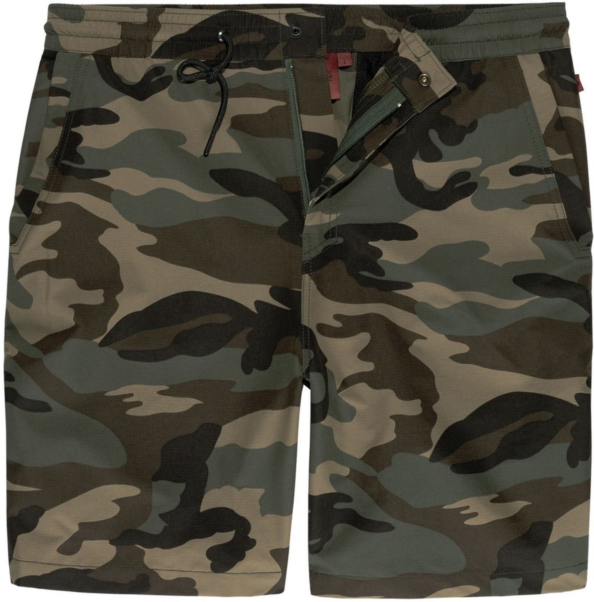 Vintage Industries kurze Freizeithose Eton Shorts Woodland Camo-XL