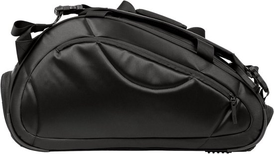 MMM® Padel Tas - Padel Rugzak - Padeltas - met Schoenenvak - voor 2 Padel Rackets - Zwart