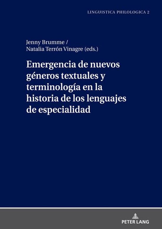 Linguistica Philologica 2 - Emergencia de nuevos géneros te ... - cover
