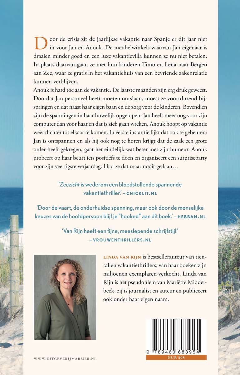 Zeezicht - back cover