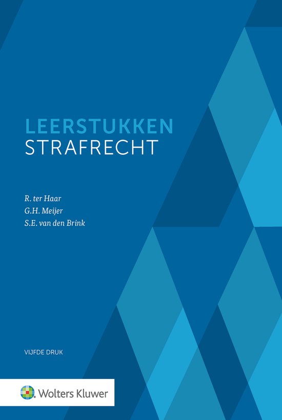 Leerstukken Strafrecht - cover