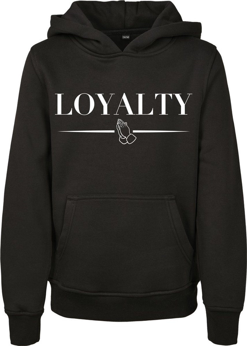 Mister Tee Loyalty Kinder hoodie/trui Kids 134/140 Zwart
