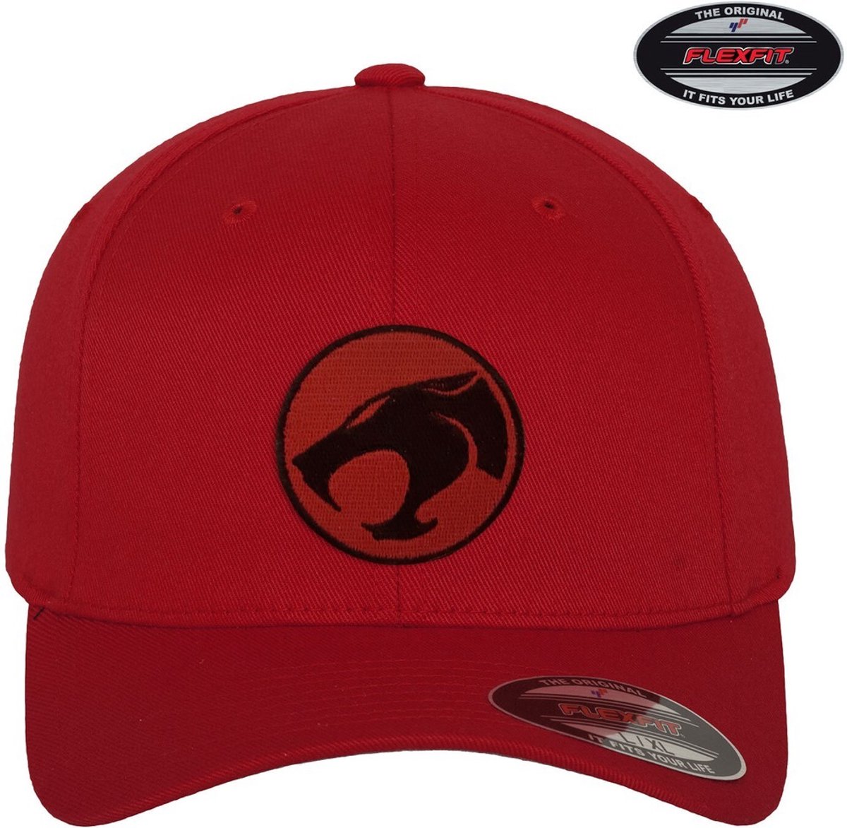 Thundercats Logo Flexfit Cap Red-S/M