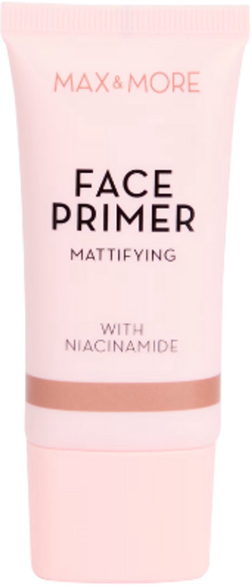 Faceprimer - Mattifying - Max & More | 1x 30ml - Met Niacinamide | Gezichtsprimer - Gezichtscrème