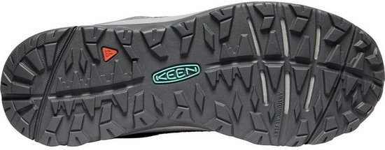 Chaussures de randonnée Keen Terradora II Femme Gris Acier/ Wave Ocean |  Gris | Mesh | Taille 39,5