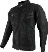 By city-Doorwaaijas-Motorjas-heren-Summer Route-Man-zomerjas-Zwart-S