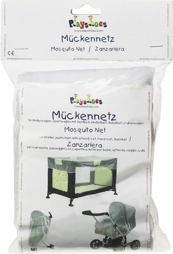 Playshoes - Universal muggen net - Orgineel - Zwart - maat Onesize van Playshoes. — afbeelding 5