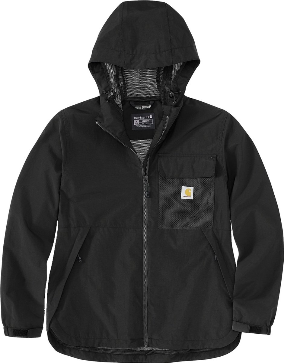 Carhartt Packable Jas Zwart S Man