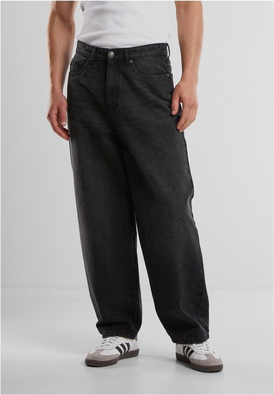 Urban Classics Heavy Ounce Baggy Fit Jeans voor heren, Nieuw lichtblauw gewassen, 32 Urban Classics Heavy Ounce Baggy Fit Jeans voor heren, Nieuw lichtblauw gewassen, 32
