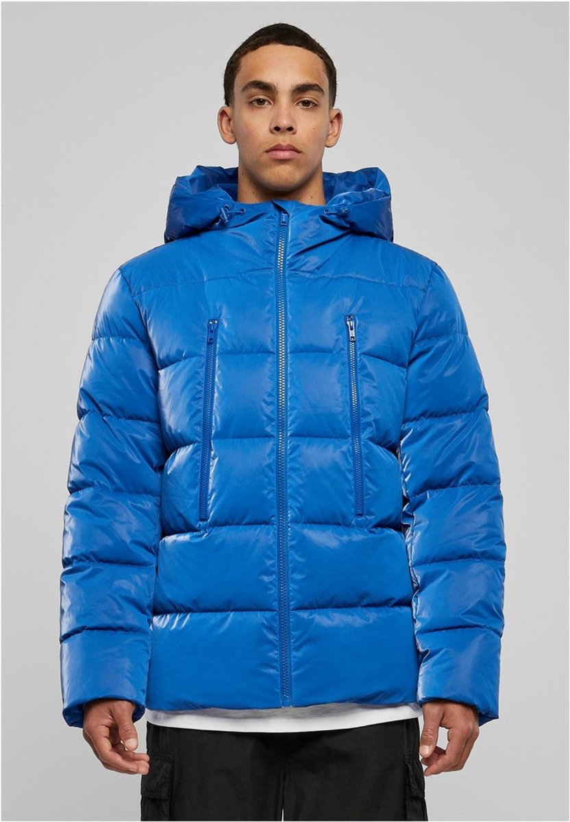 Urban Classics Shark skin Gewatteerd jack M Blauw