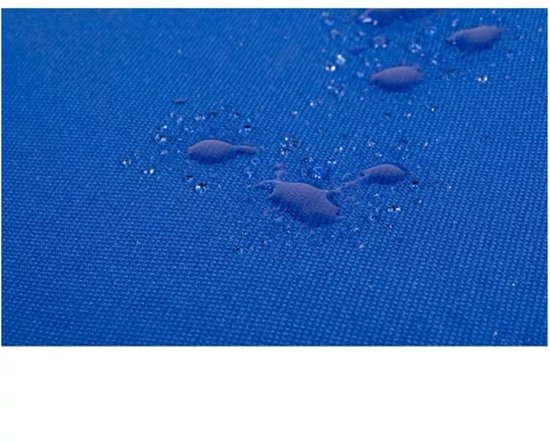 Malatec Strandstoel - 2x - opvouwbaar - lichtgewicht - draagbaar - blauw - 95 x 60 x 45 cm — afbeelding 5