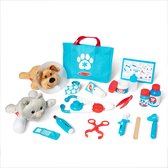 Melissa & Doug - Dierenarts speelset - 24-delig - Inclulsief opbergtas