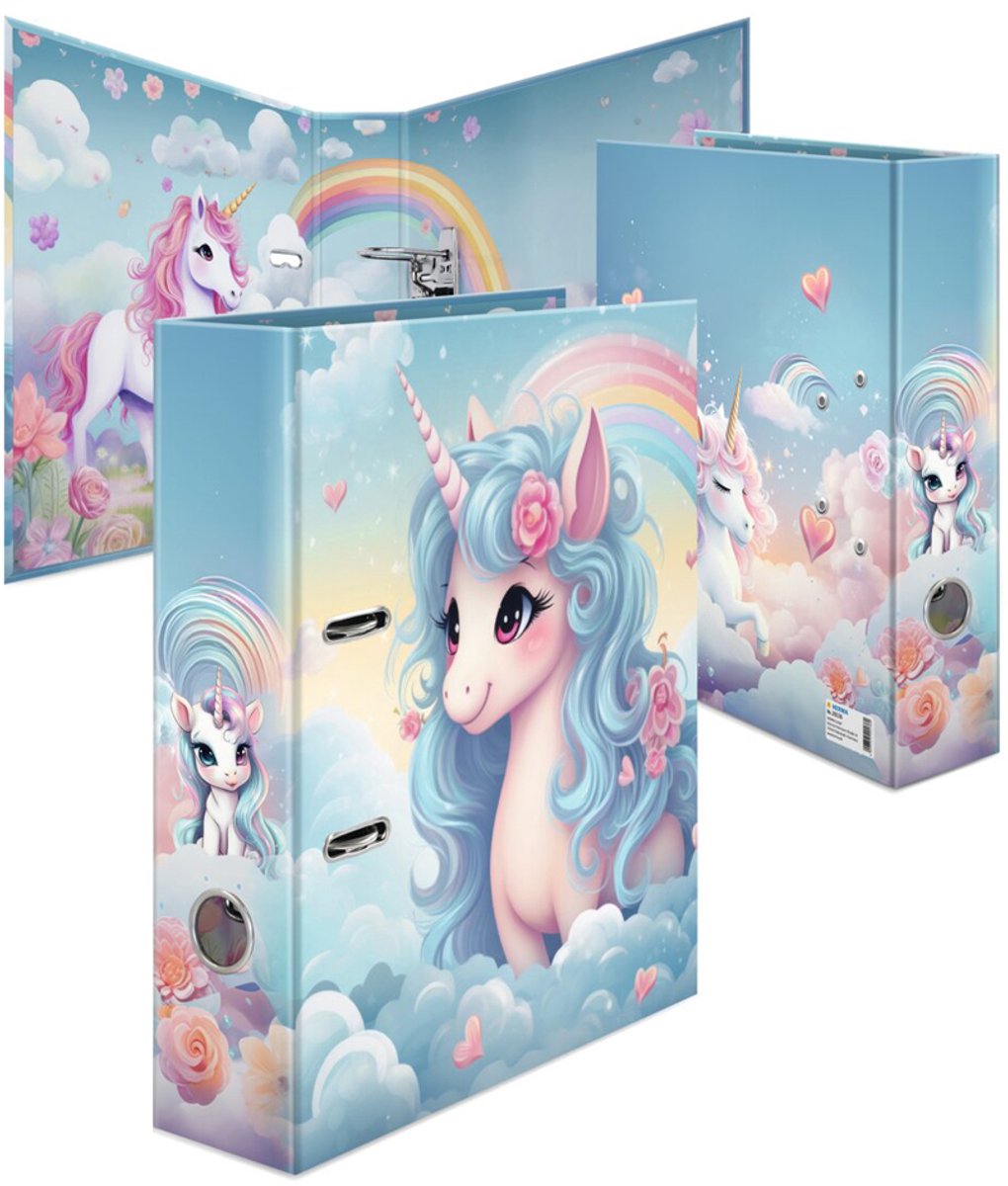 Herma Thema-ordner a4 happy unicorns