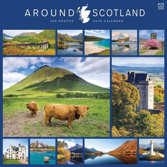365 Days Around Scotland Kalender 2026
