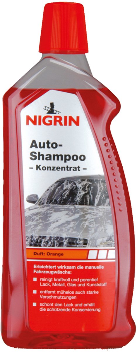 NIGRIN auto-shampoo, krachtig en schonend reinigingsmiddel