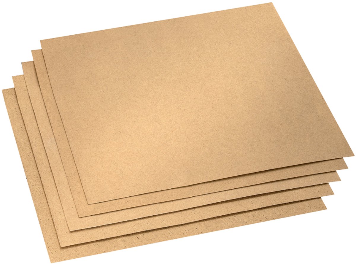 WESTEX schuurpapier set 5 korrels K80-240, 230x280mm, 10 stuks