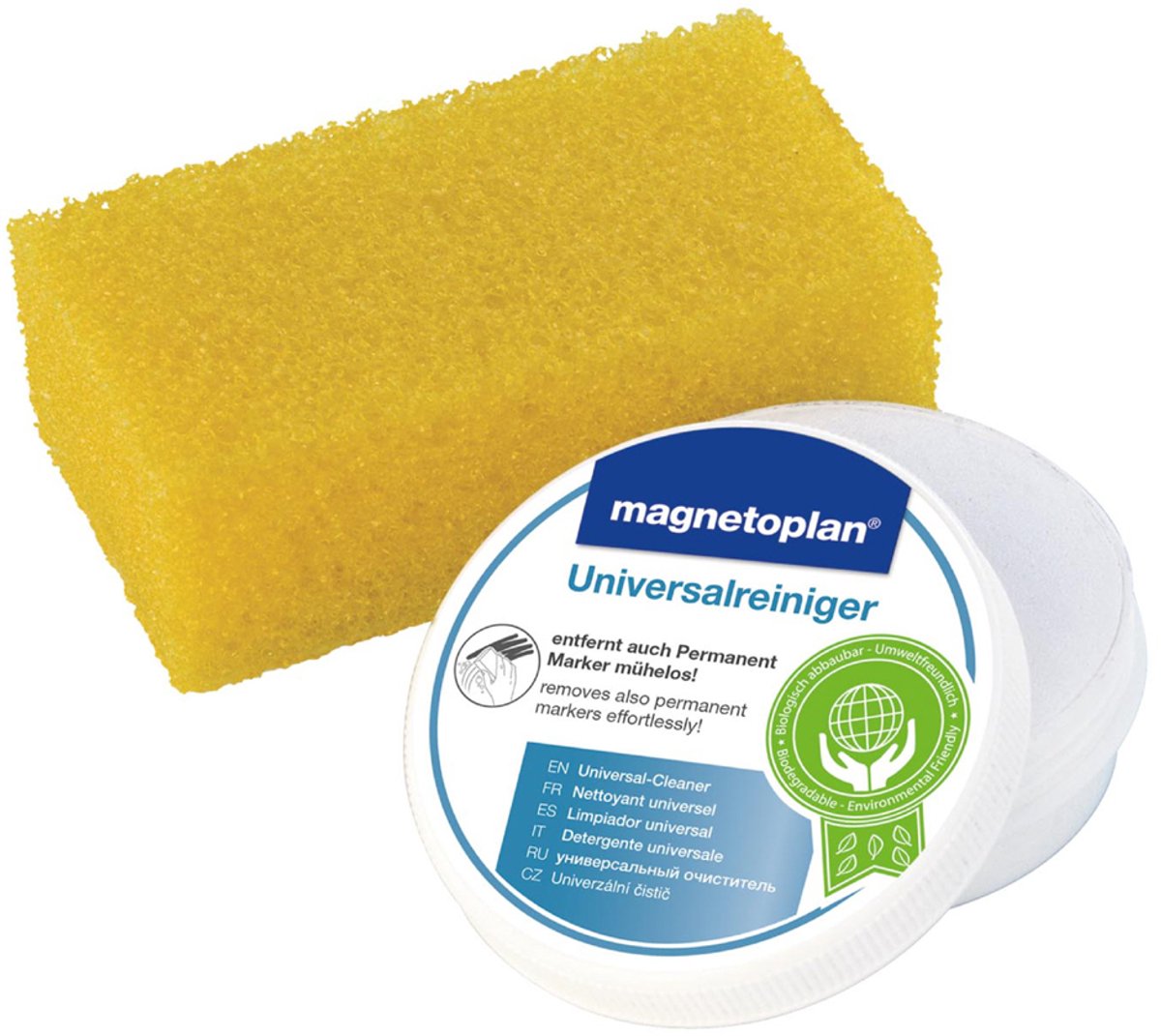 Magnetoplan allesreiniger met spons, 100 g