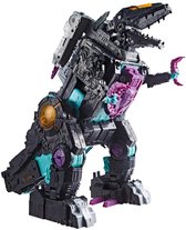 Figurine articulée G1 Trypticon 45 cm de la gamme Transformers Generations de Hasbro.