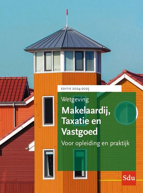 Educatieve wettenverzameling - Wetgeving Makelaardij, Taxati ... - cover