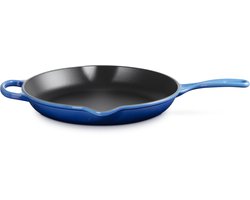 Le Creuset Skillet Hoog in Geëmailleerd Gietijzer 30 cm Azure