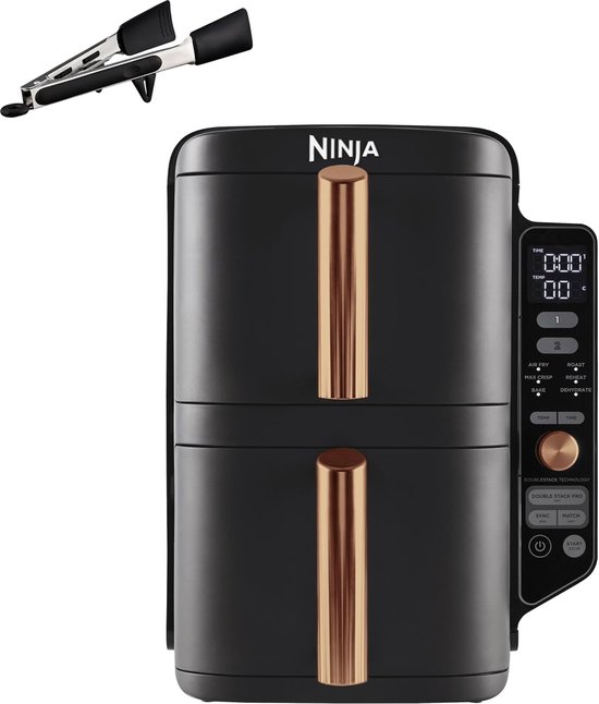 Ninja SL400EUCP Double Stack XL Airfryer met 2 Lades