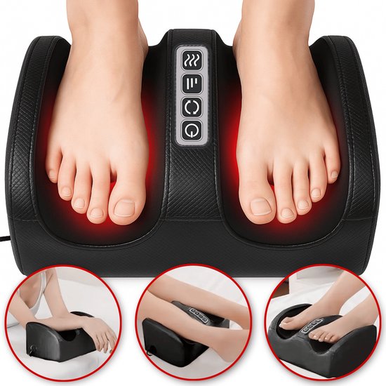 Boncy Premium Voetmassage Apparaat Met Verwarmingsfunctie - - Boncy® - €39,95