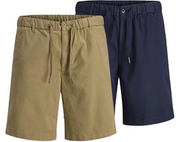 JACK&JONES - JPSTJAIDEN ROCCO HYBRID JOG SHO MP 2PK - Jongens - Bermuda shorts