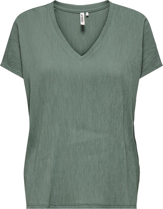 ONLY - ONLKAYLIE SS STRUCTURE TOP PNT Dames Top