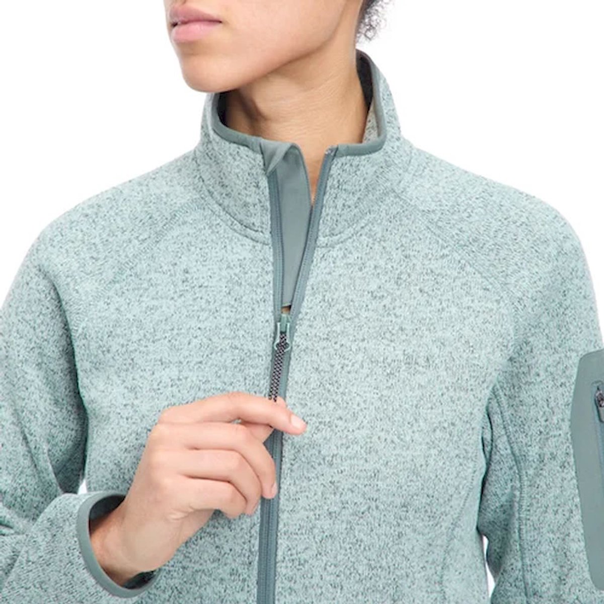 MCKINLEY skeena wms Midlayer dames Donkergroen