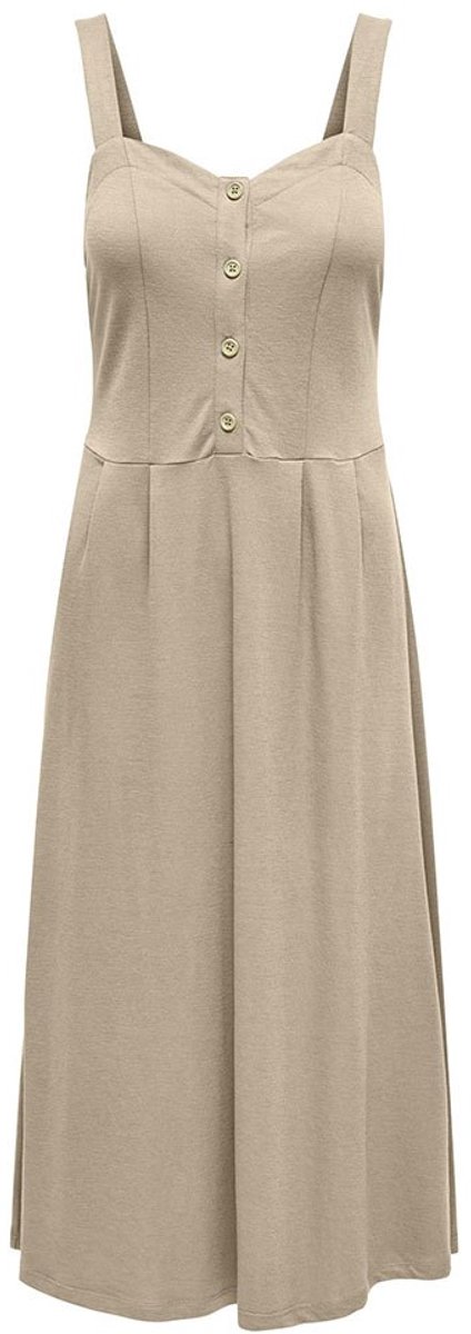 ONLY - ONLJANY S/L BUTTON DRESS JRS - Dames - Maxi jurken