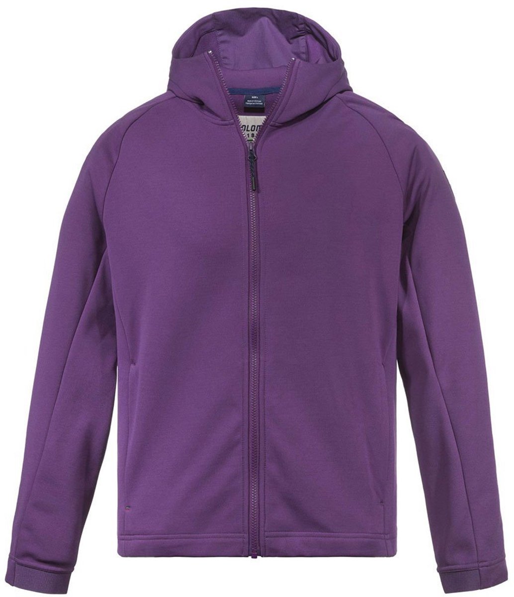 Dolomite Latemar Fleece Met Volledige Rits Paars L Man