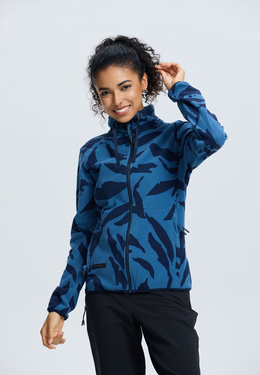 Icepeak Midlayer jack AIKIRI Blauw