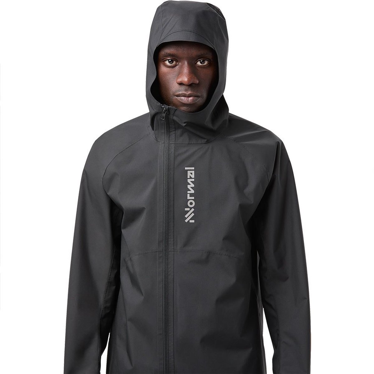 Nnormal Trail Jas Zwart S Man