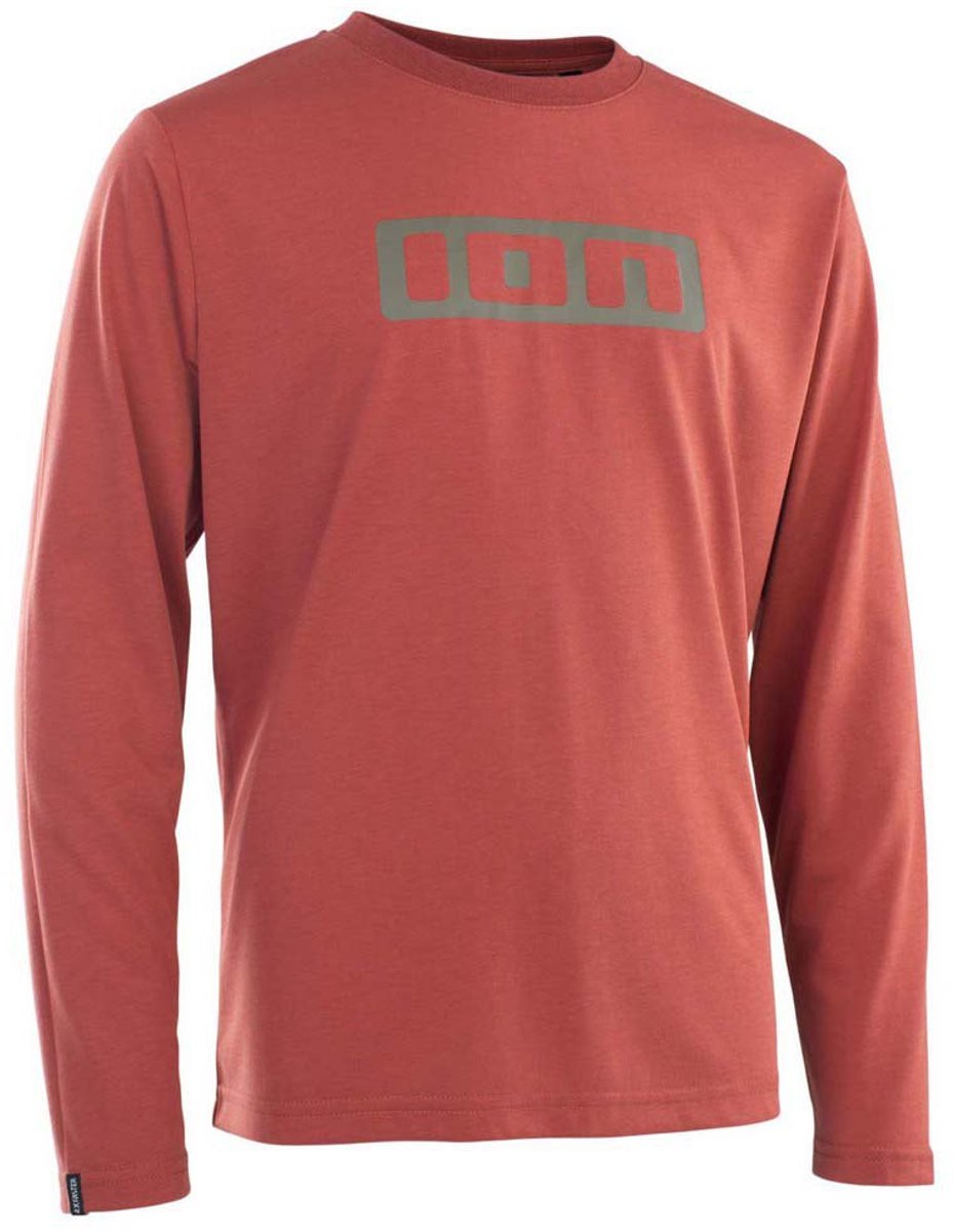 Ion Logo Dr T-shirt Met Lange Mouwen 12-14 Years Jongen Rood