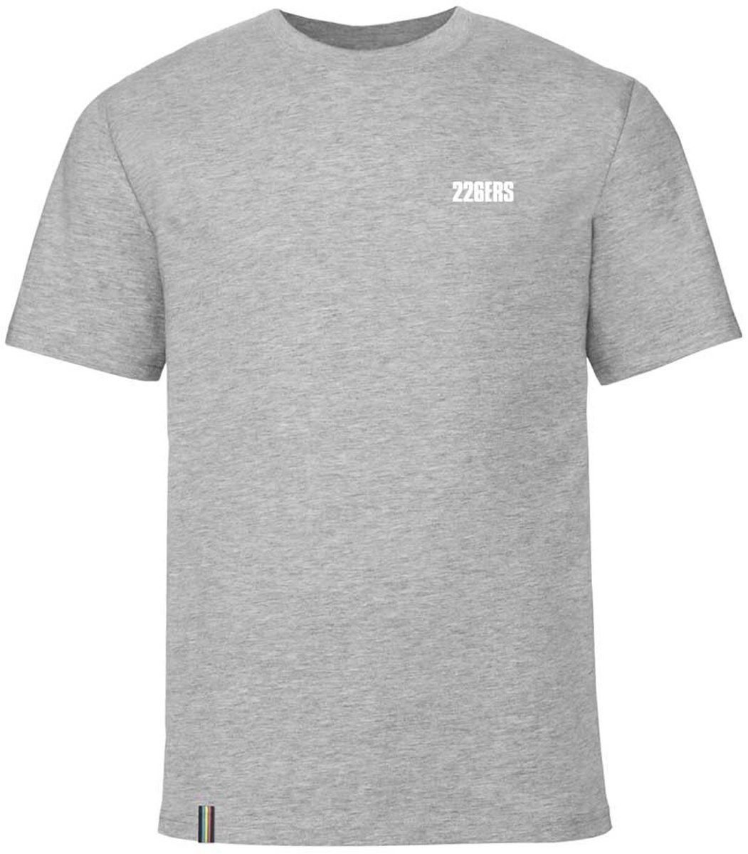 226ers Corporate Small Logo T-shirt Met Korte Mouwen Man Grijs